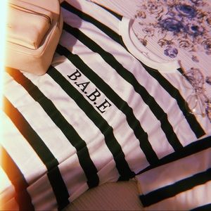 Missguided “BABE” Oversized Tshirt Dress